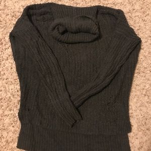 Express Distressed Sweater